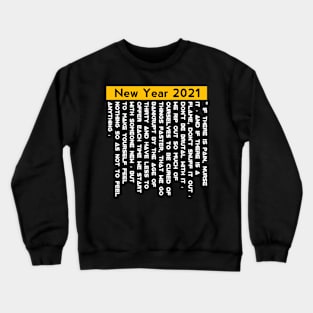 Happy new year 2021 Crewneck Sweatshirt